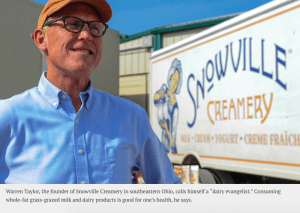 Warren Taylor Snowville Creamery