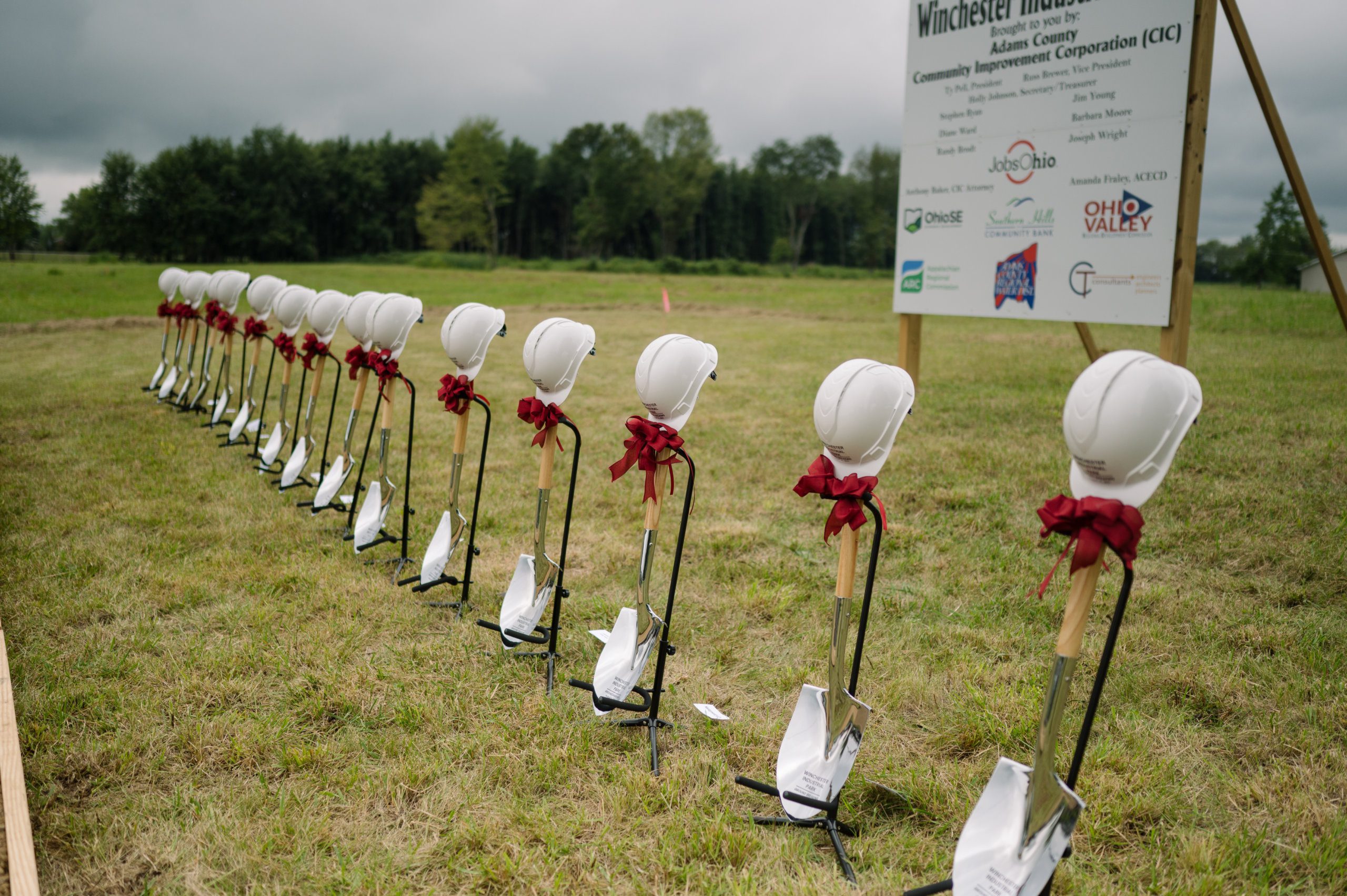 Adams County Community Improvement Corporation (CIC) Breaks Ground at Winchester Industrial Park